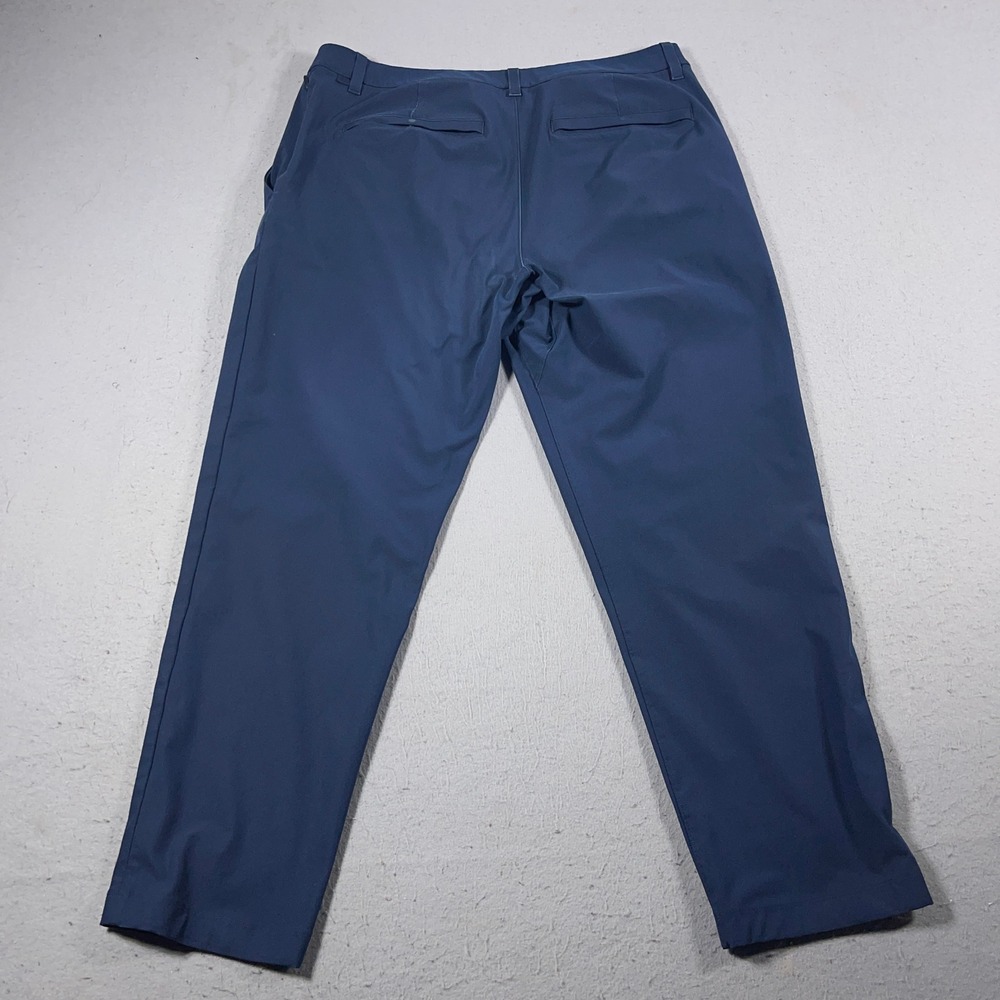 Lululemon ABC Pants Men‎ 36x28 Slim Fit Blue Casual Dress Chino Comfort Stretch - Picture 8 of 9